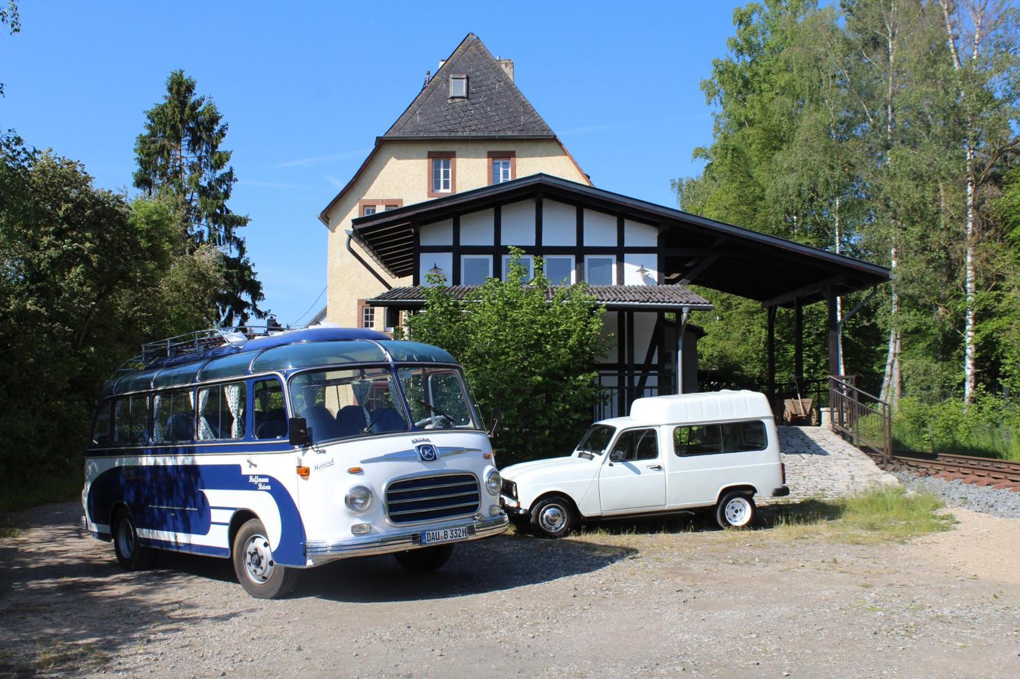 Museumsbahnhof Ahuette Hotel Üxheim Eksteriør billede
